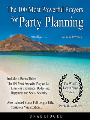 cover image of The 100 Most Powerful Prayers for Party Planning